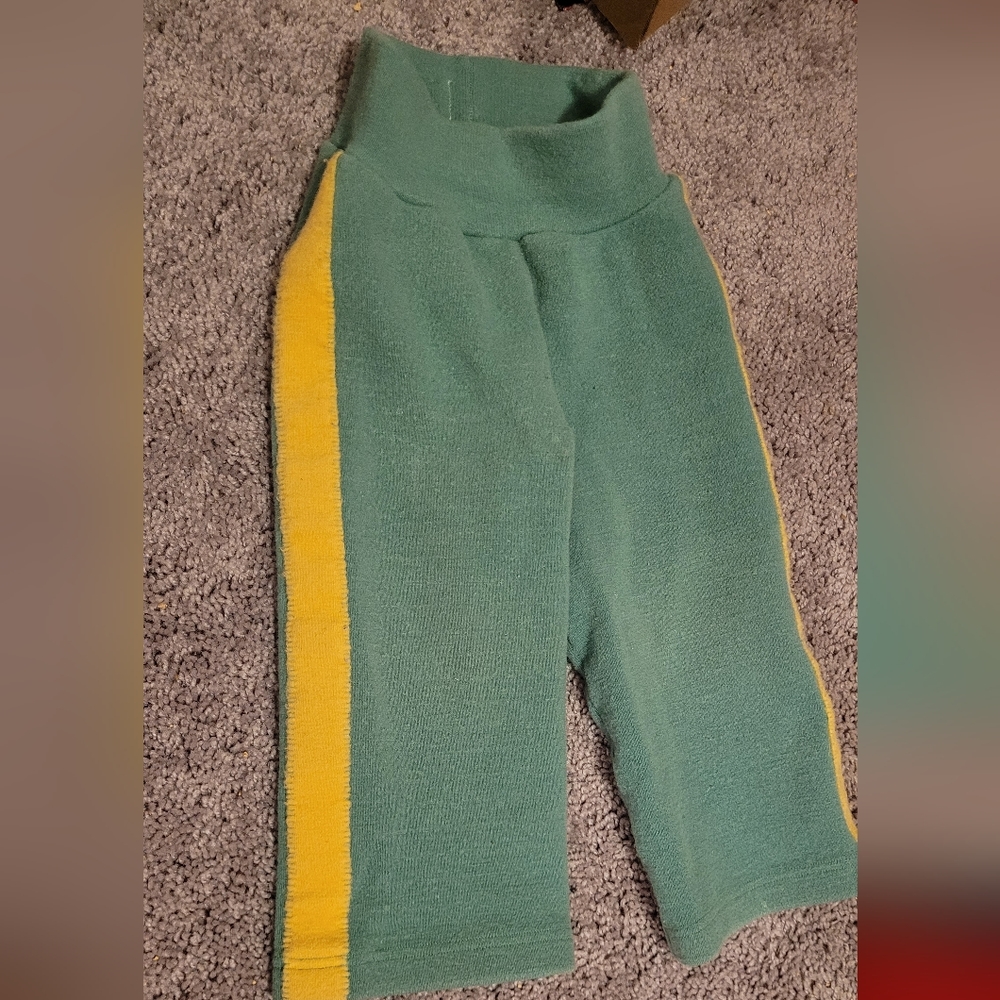 Wild coconut wear wool diaper cover pants (M)